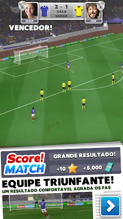 Imagem de jogabilidade de Score! Match – Futebol PvP